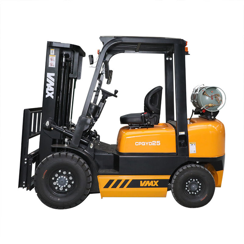 2.5 Ton Forklift LPG Gasoline Best Quality CPQYD25 With CE EPA ISO9001 Certificate