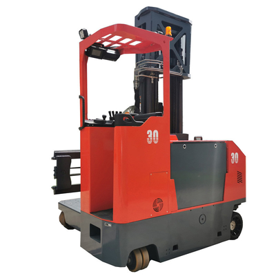 supporto-4 sul sideloader direzionale del carrello elevatore a forcale quattro elettrici di portata di modo 3000kg per i materiali lunghi